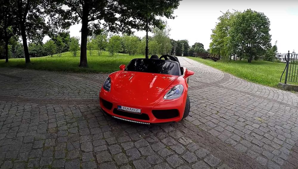 BAWIBUS.PL auto samochód na akumulator PORSHE PERFECTA do 100kg pojazd