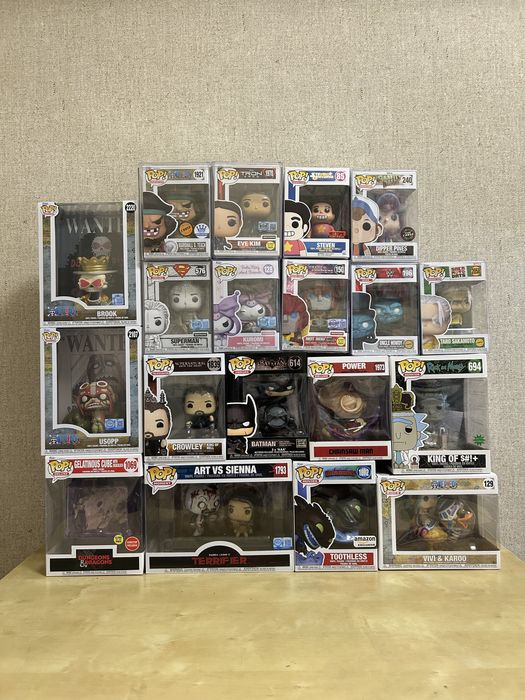 Оригінальні Funko Pop Anime Star Wars Marvel Chase ДИВІТЬСЯ УСІ ФОТО