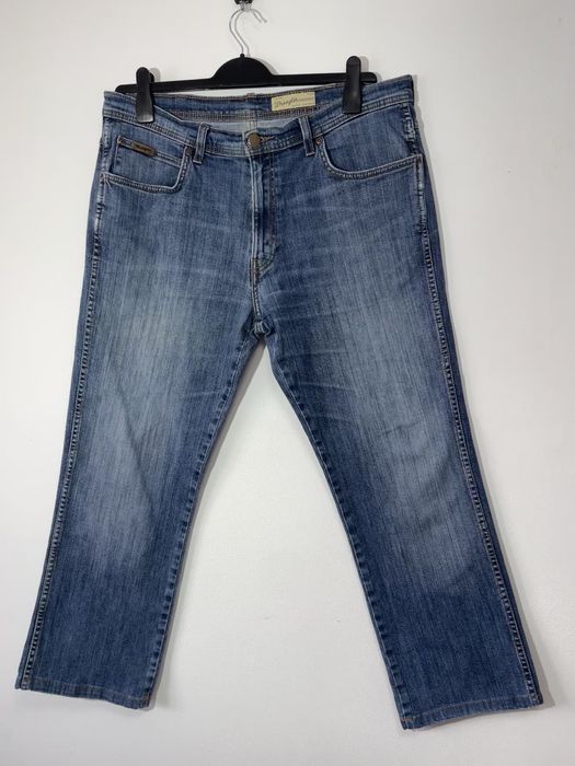 Чоловічі прямі джинси Wrangler 38x32, XL/XXL