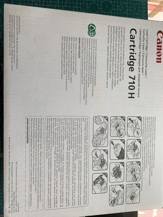 Canon 710H Toner Preto LBP3460