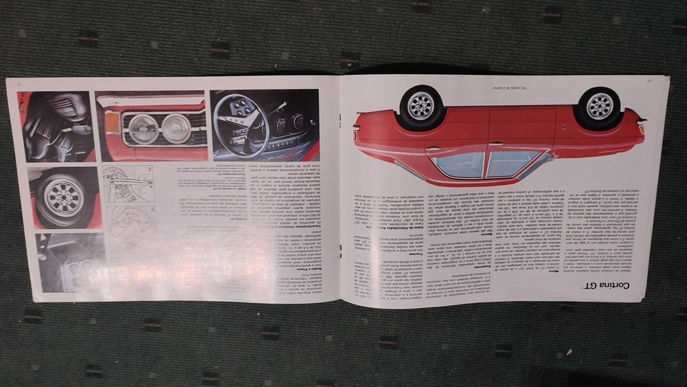 Brochura Promocional Ford Cortina - 1973