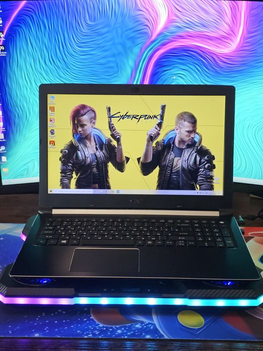 Ігровий ноутбук Acer Aspire / Radeon RX 540 2GB / SSD+HDD