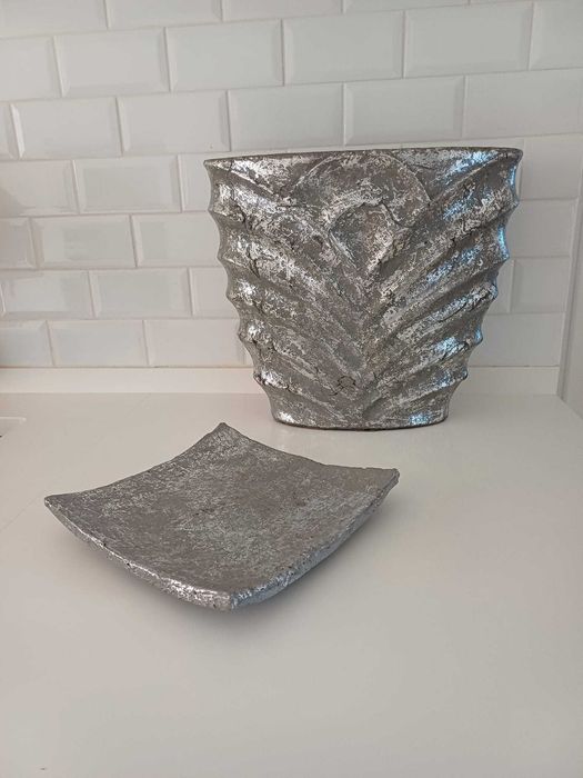 Jarrão/jarra cinzento - Zara home