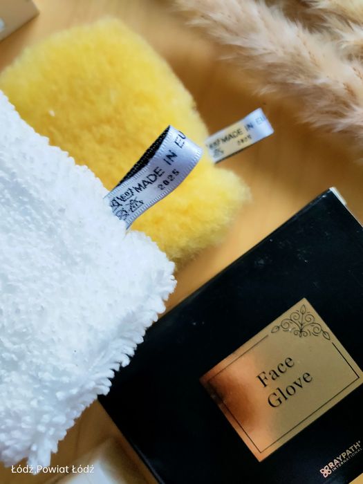 Rękawiczki face glove cleaner plis mydełko Raypath