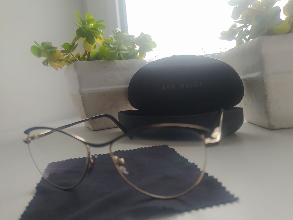 Piękne niepowtarzalne okulary Eva Minge