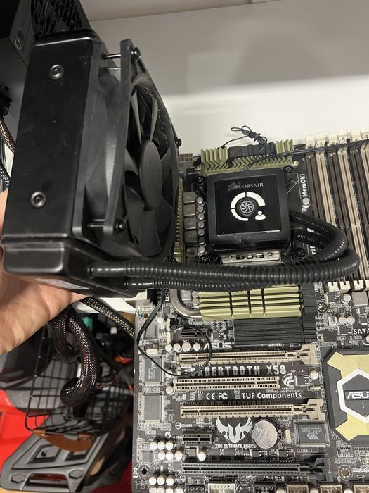 sabertooth x58 karta gigaite ram ddr3 4 kosci
