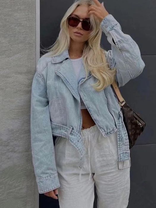 Джинсівка джинсова куртка Zara