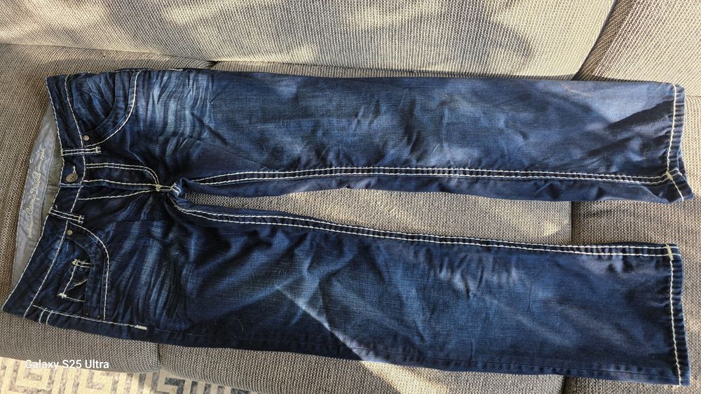 David Camp jeansy męskie pas 92 cm dł 112