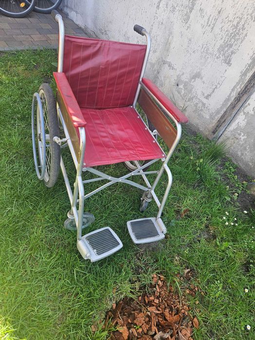 Wózek inwalidzki rodem z prl