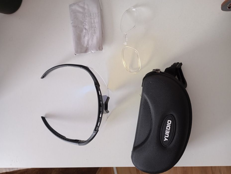 Okulary rowerowe fotochromowe korekcyjne