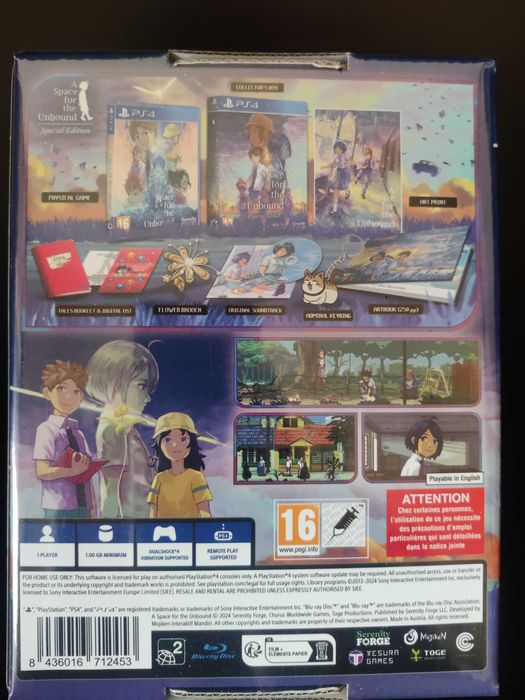 A space for the Unbound collector's edition edição de colecionador PS4