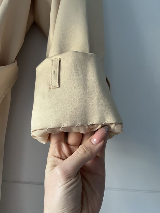 Długi płaszcz/trencz