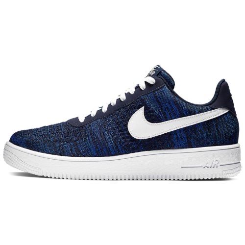 Чоловічі легкі кросівки Nike AIR Force 1 Flyknit 2College Navy