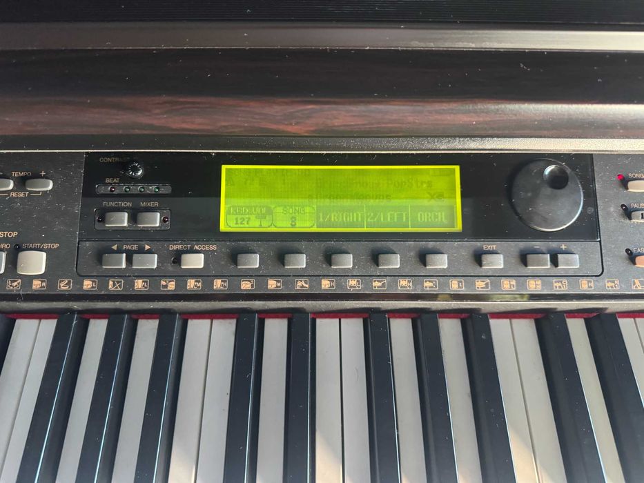 Órgão musical sem uso