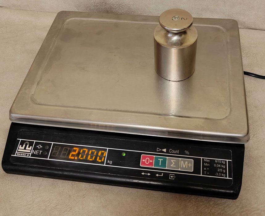 Весы для кухни Massa-K МК-15.2 А20 до 15 кг