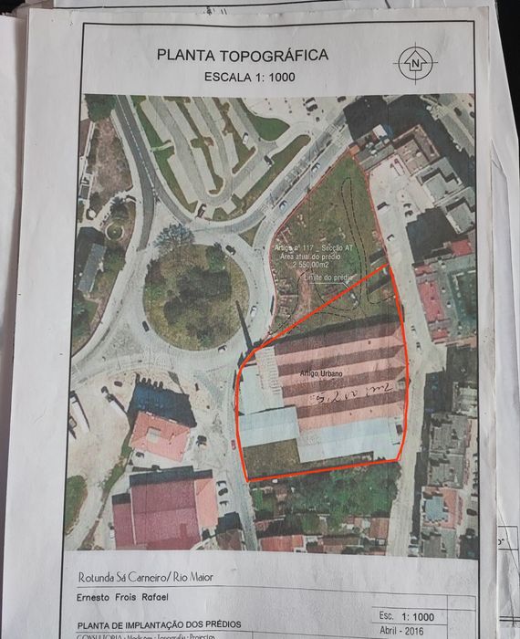 Terreno Urbano Rio Maior com 5.200 m2