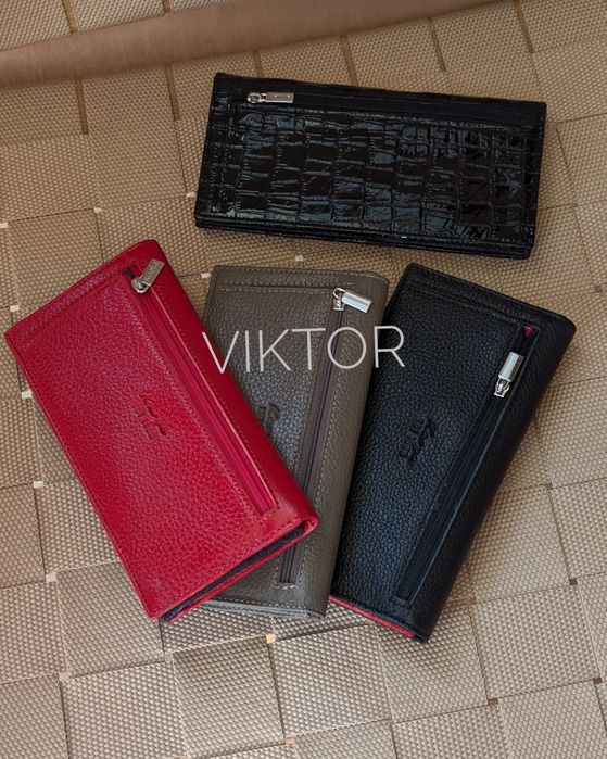 Кожаный женский кошелек купюрник KARYA 1097. Турция. Шкіряний гаманець