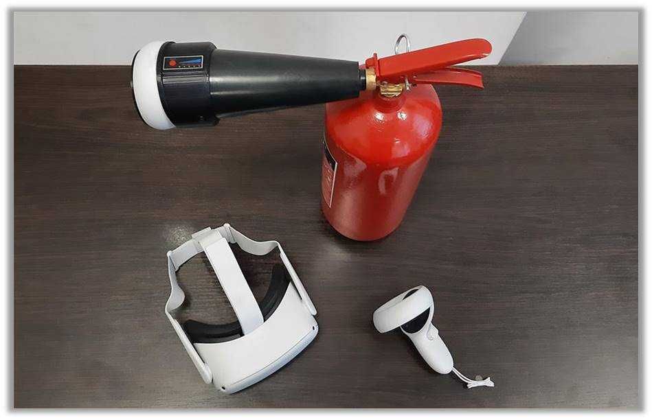 VR Симулятор вогнегасника тренажер СИМ-3