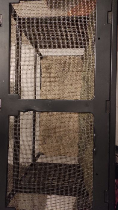 Terrário em vidro / rede