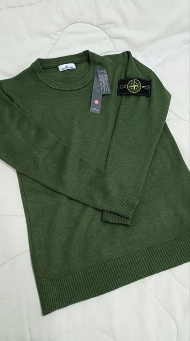 Camisola de malha sweat stone island tamanho S