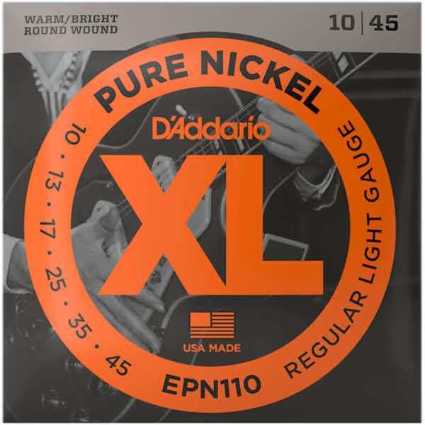 Струны D'Addario EXL, XSE, XTE, EPN для электрогитары, Оригинал США