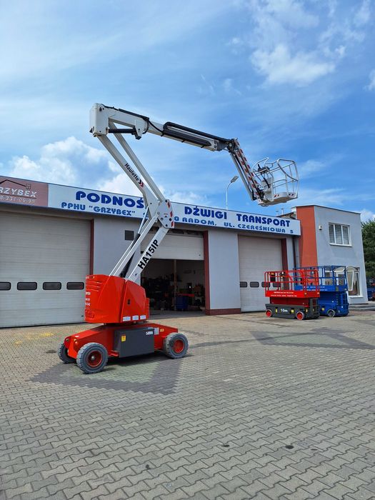 podnośniki teleskopowo-przegubowe, spalinowe