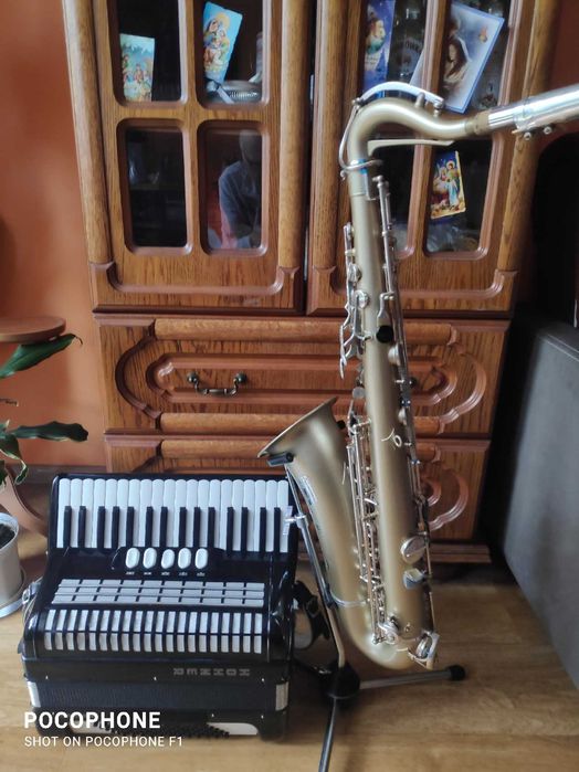 Wyprowadzenie Pary Młodej-akordeon+saksofon, imprezy okolicznościowe