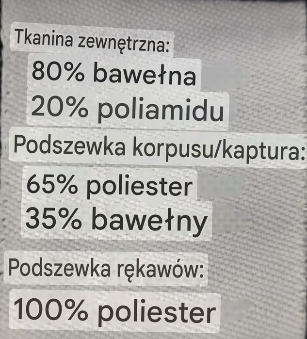 Kurtka 164 cm, 14 lat, płócienna bawełna 80%,