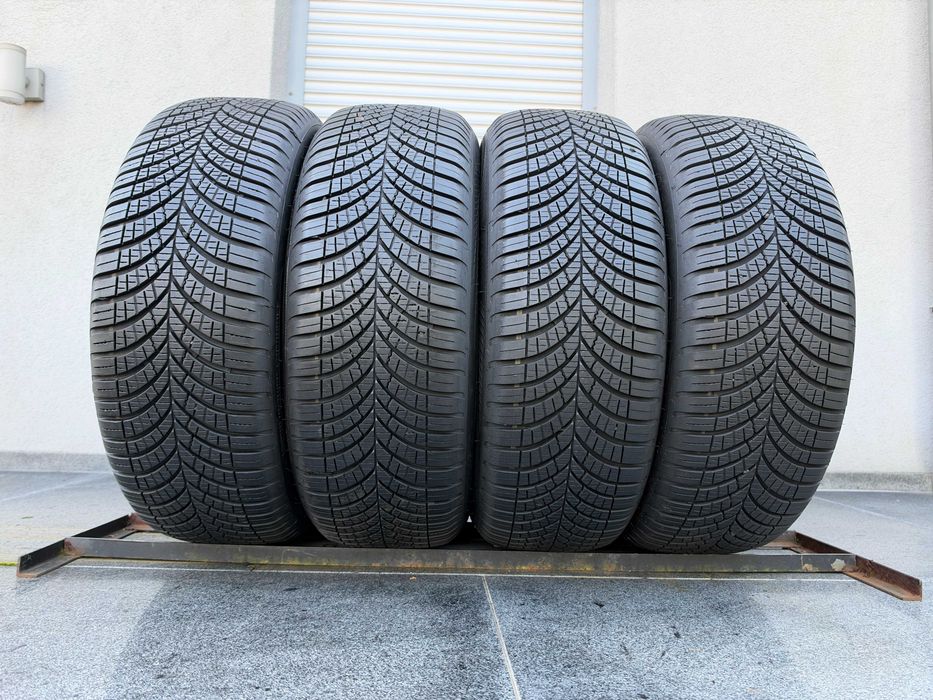 4szt całoroczne 205/55R17 GoodYear 7,7mm 2025r 100% bieżnika 4S660 gwarancja