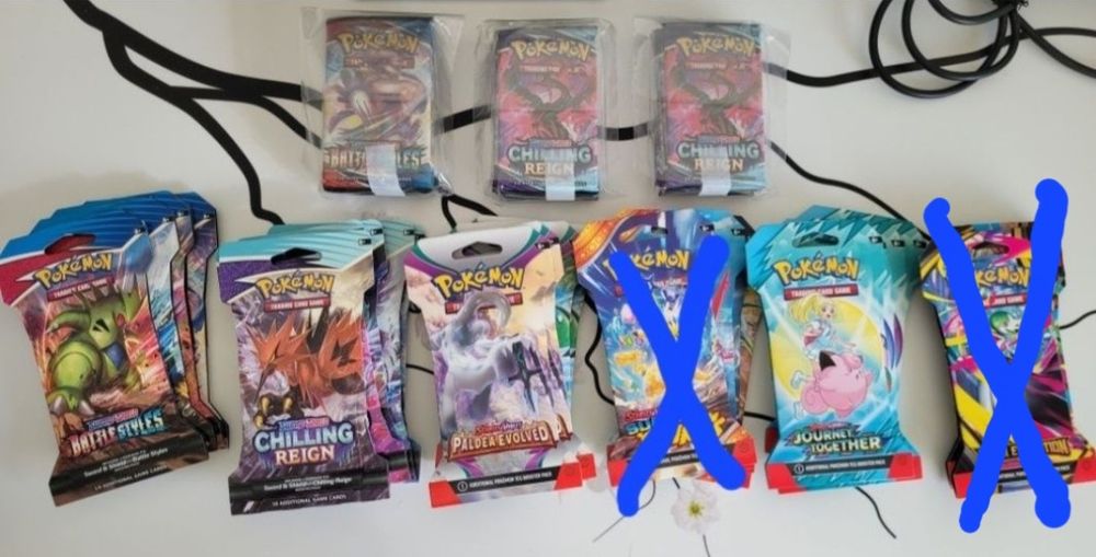 Pokémon Sword Shield, Scarlet Violet, Mega Evolution - Boosters
