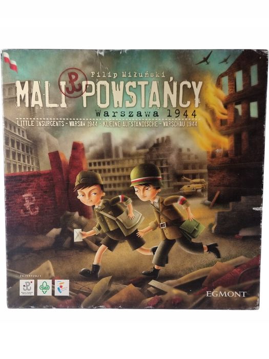 Mali Powstańcy / Gra Planszowa / Filip Miłuński / Egmont / OPIS