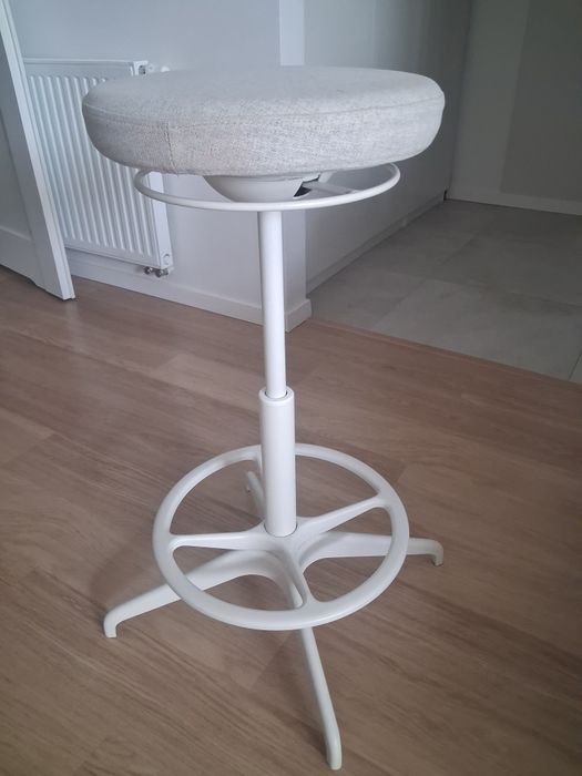 Krzesło taboret stołek obrotowy ikea lidkullen