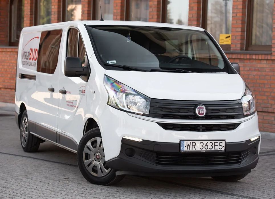 Fiat Talento 2.0MultiJet 120KM Klimatyzacja Tempomat Parktronic USB Faktura VAT23%