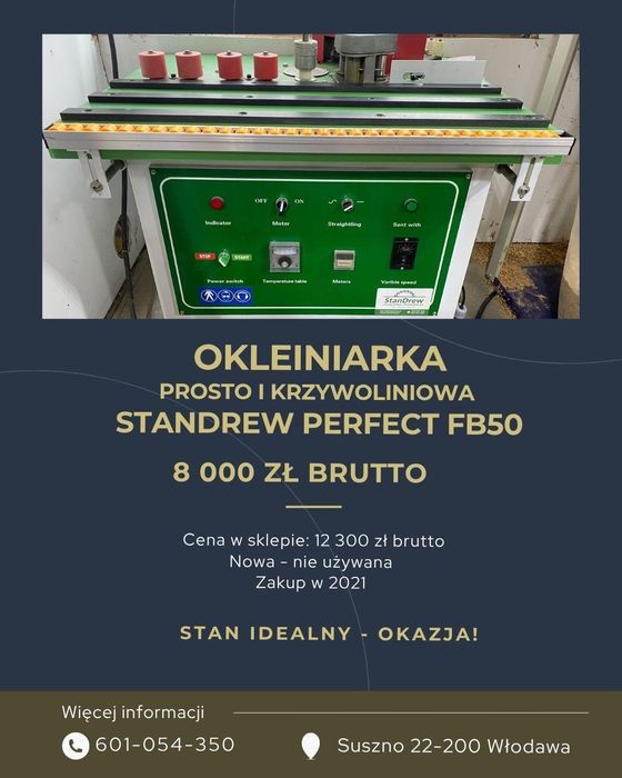 Okleiniarka Standrew Perfect FB50