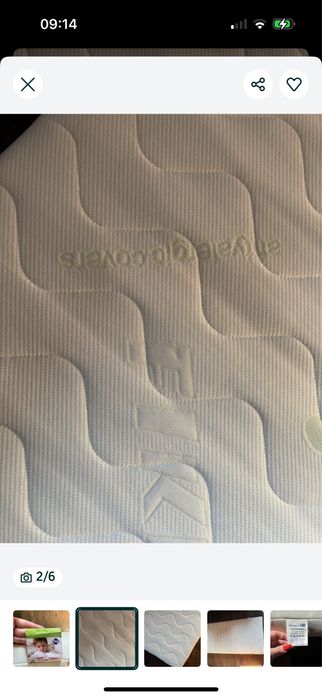 Materac Fiki Miki 140x70 dwustronny