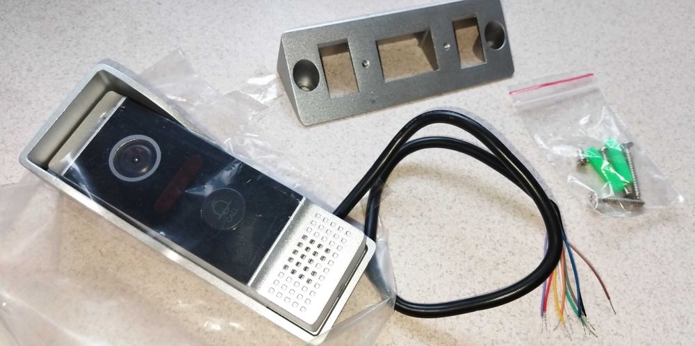 Новая Вызывная панель видео домофона 720P (обзор 110°) +уголки панелей