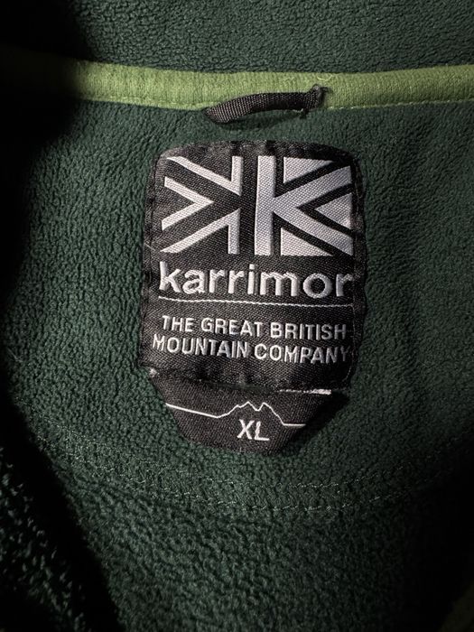 Кофта Karrimor флісова кофта трекінгова кофта хакі тактична кофта y2k