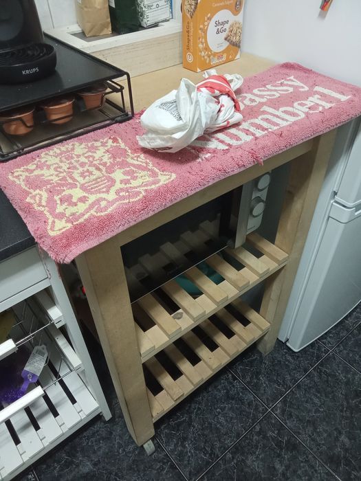 Móvel cozinha c/ rodas IKEA