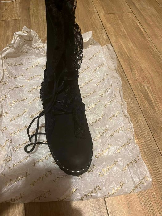 botki czarne Polański rozm.40