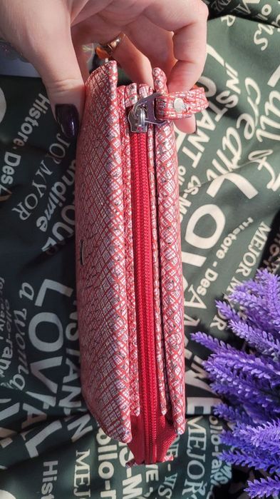 Кожаная косметичка, новая, Desisan style