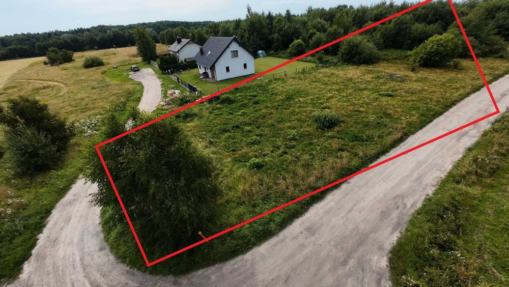 Działka budowlana w Koszalinie (Łabusz) 1160.39 m² (projekt DOMU gratis!) - Widok 3