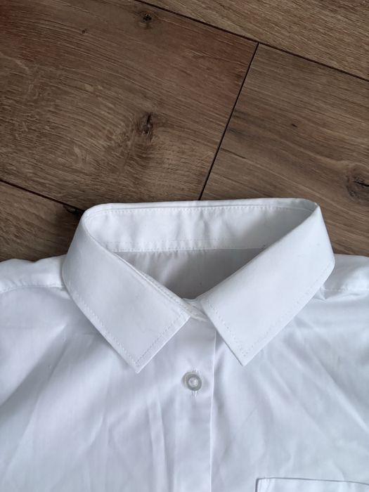 Біла сорочка на хлопчика 10 років, зріст 140 см, белая  рубашка