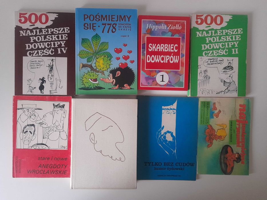 Książki z dowcipami 16 sztuk