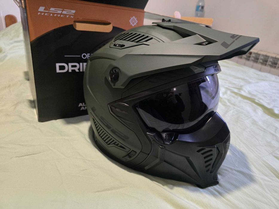 Sprzedam Kask Motocyklowy LS2 OF606 DRIFTER MILITARY GR Rozmiar L