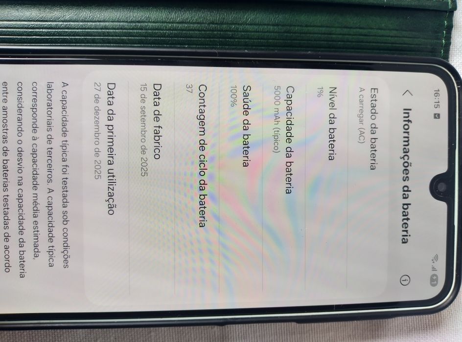 Samsung Galaxy A16 128GB Verde Claro - Como Novo