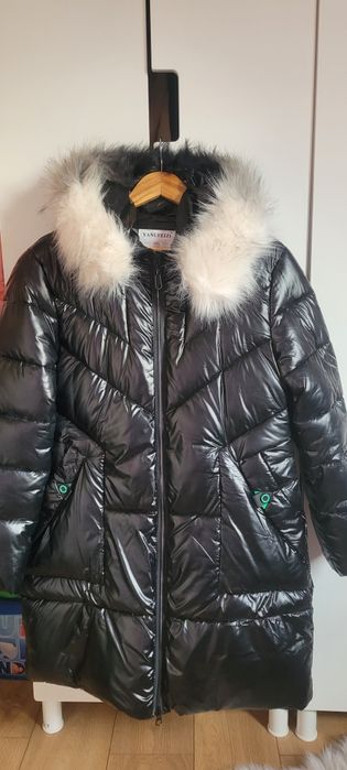 Kurtka zimowa czarna damska roz.3XL