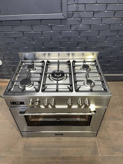 Газова/газовая плита Beko FSM62331DXT, нержавійка