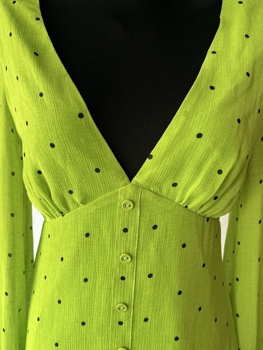 Сукня зеленого кольору в горох бренду Emory park