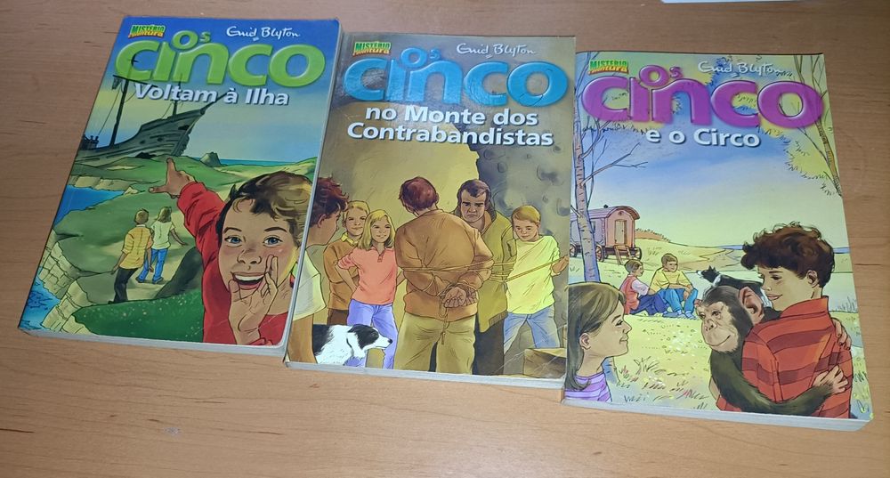 Os cinco_17 livros