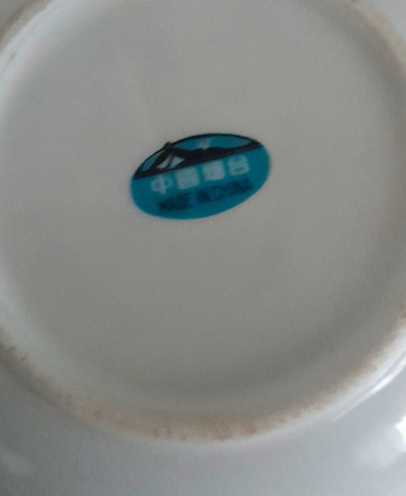 Bambi- miseczka porcelanowa -PRL i miseczka porcelanowa róże